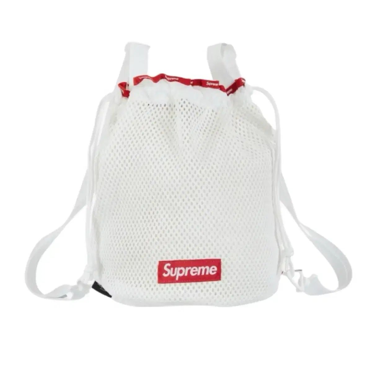 Supreme メッシュ スモール バックパック 白