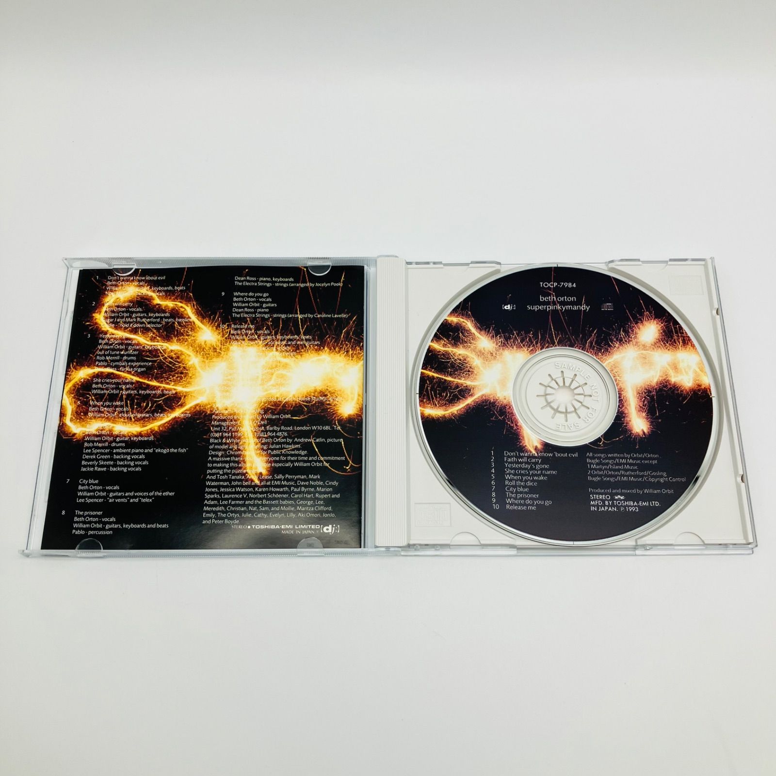 ベス・オートン「スーパーピンキーマンディ」 【貴重盤・廃盤】Beth Orton 洋楽 CD Beth Orton ベス・オートン スーパー・ピンキー・マンディ