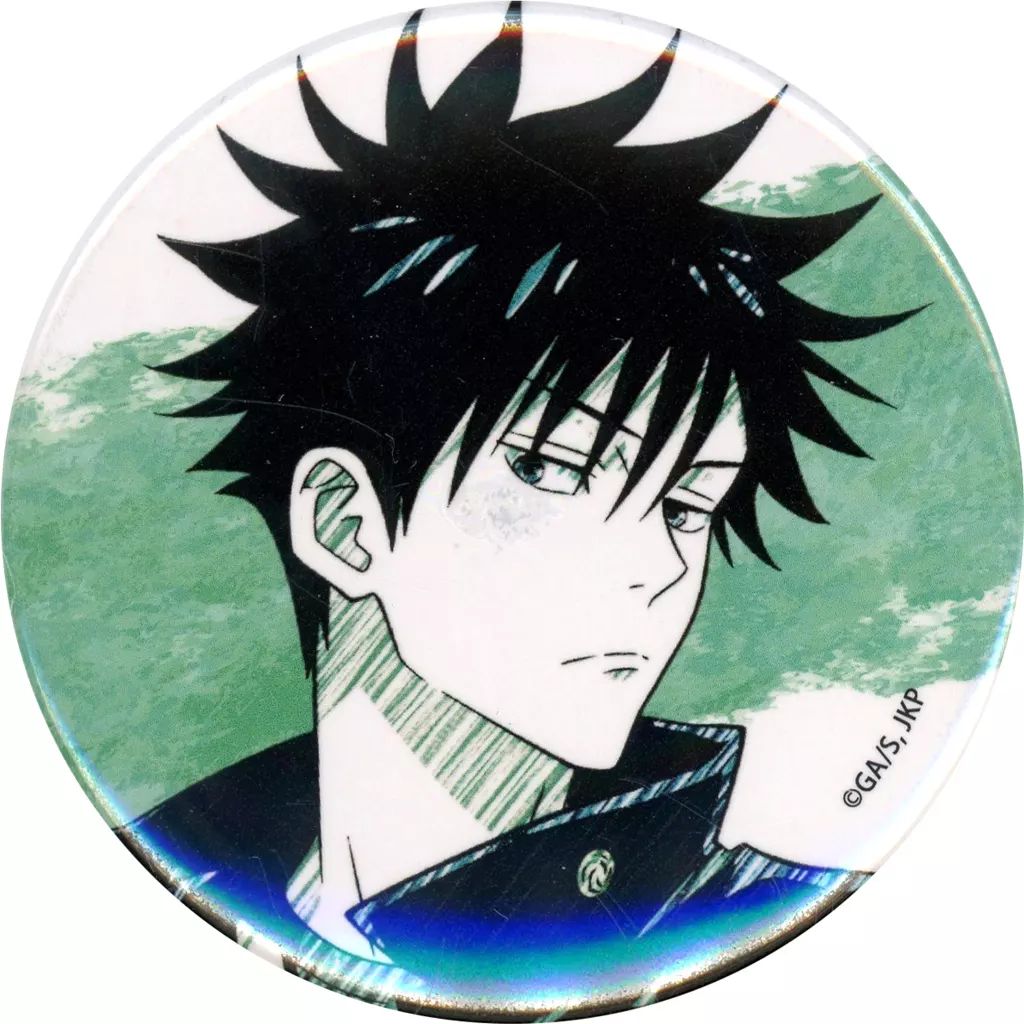 中古】バッジ・ビンズ 伏黒恵(ノーマル) 「呪術廻戦 トレーディング缶