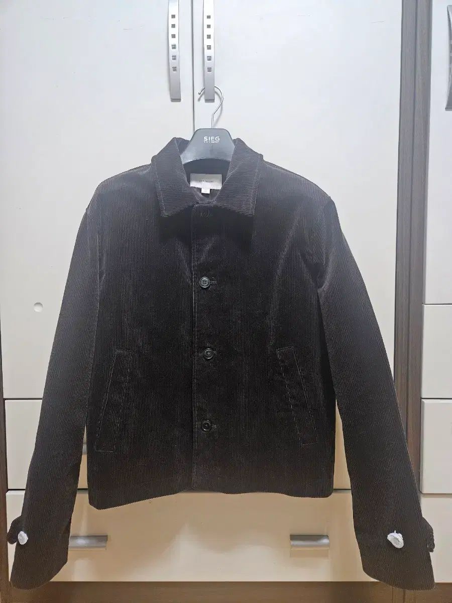 ZARA オリジン コーデュロイ ジャケット ブラック ブラウン L 105 110