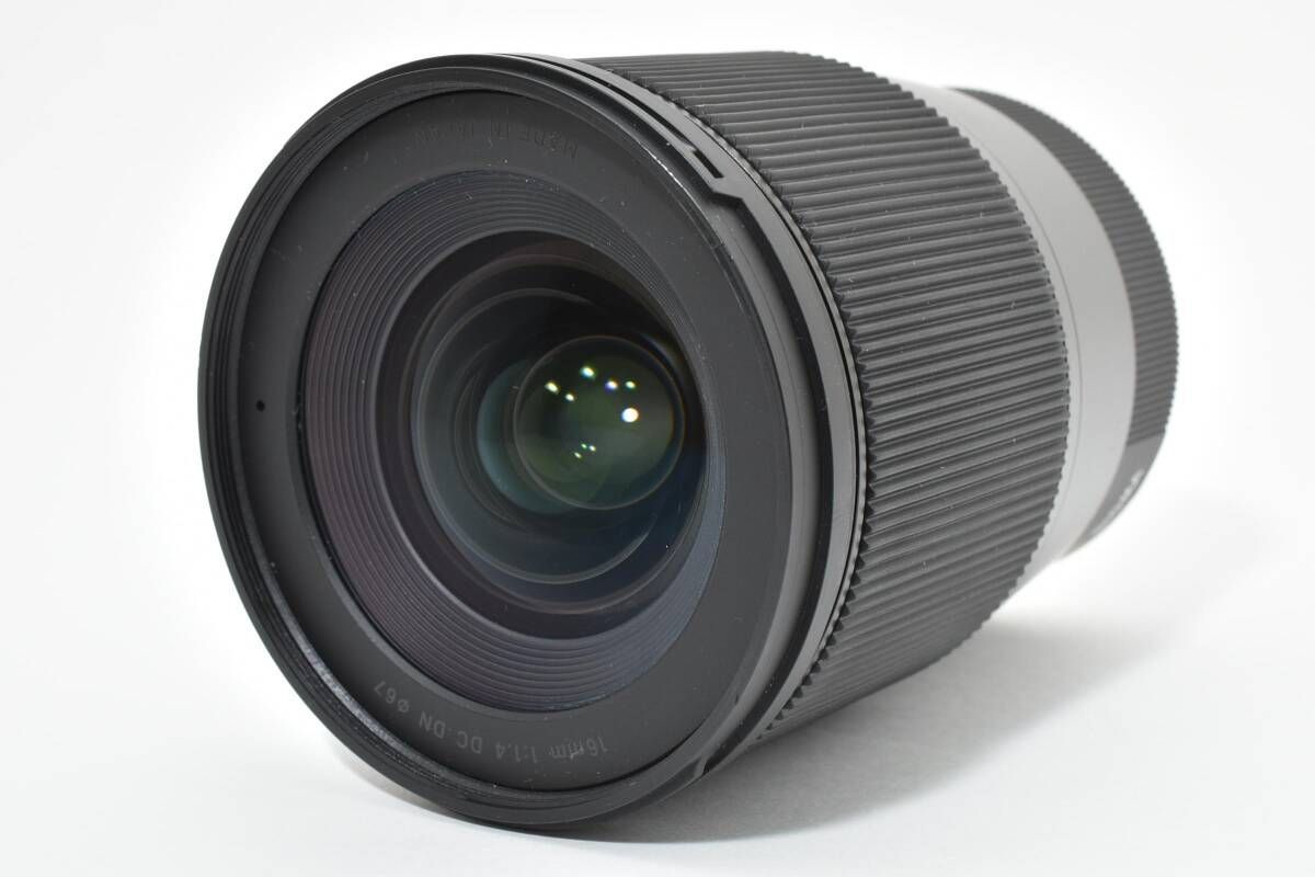 シグマ SIGMA 16 mm F 1.4 DC DN ソニー用 Y 1204 3464