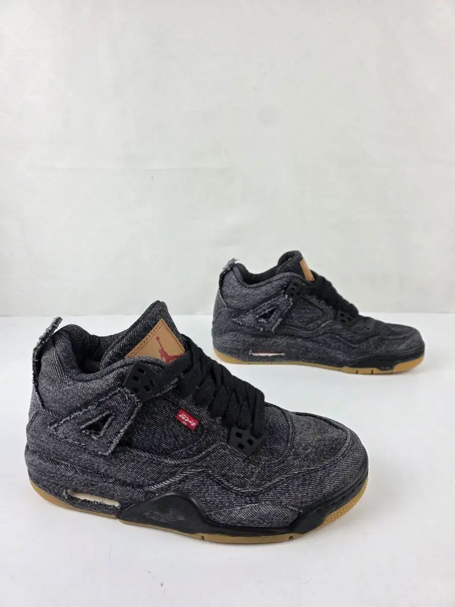 ヴィンテージ^^235 GS ジョーダン 4 x リーバイス レトロ ブラック デニム モデル