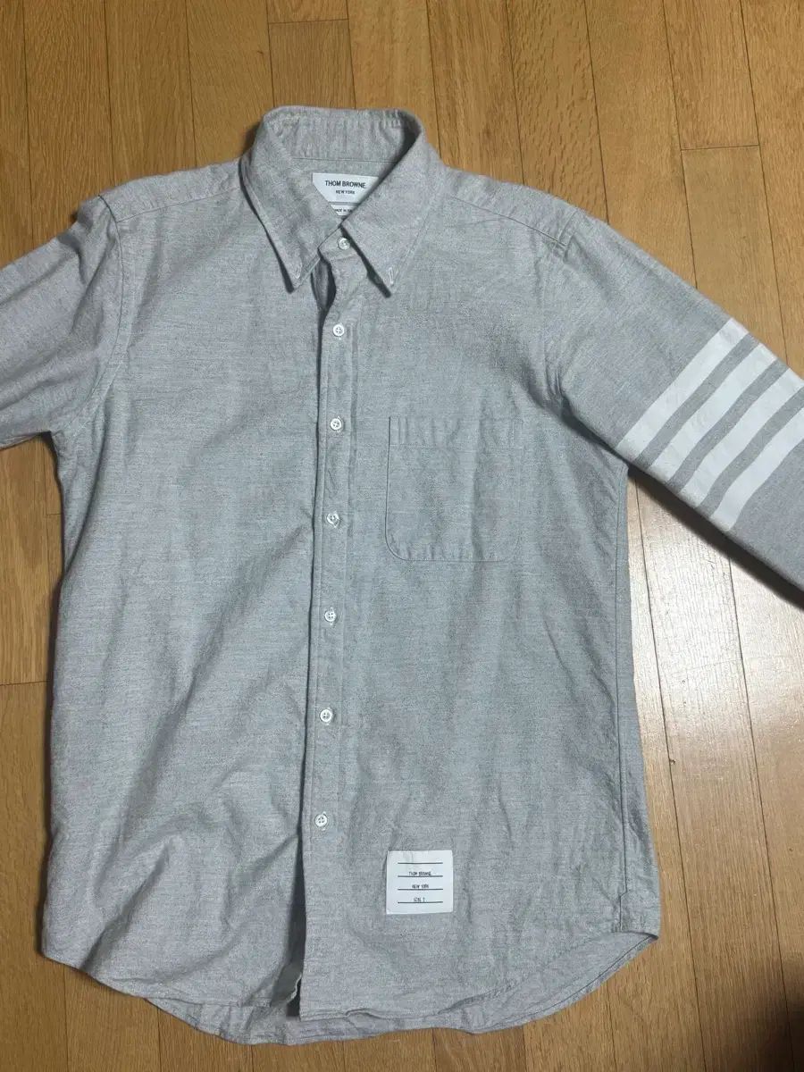 トム ブラウン シャツ グレー サイズ2