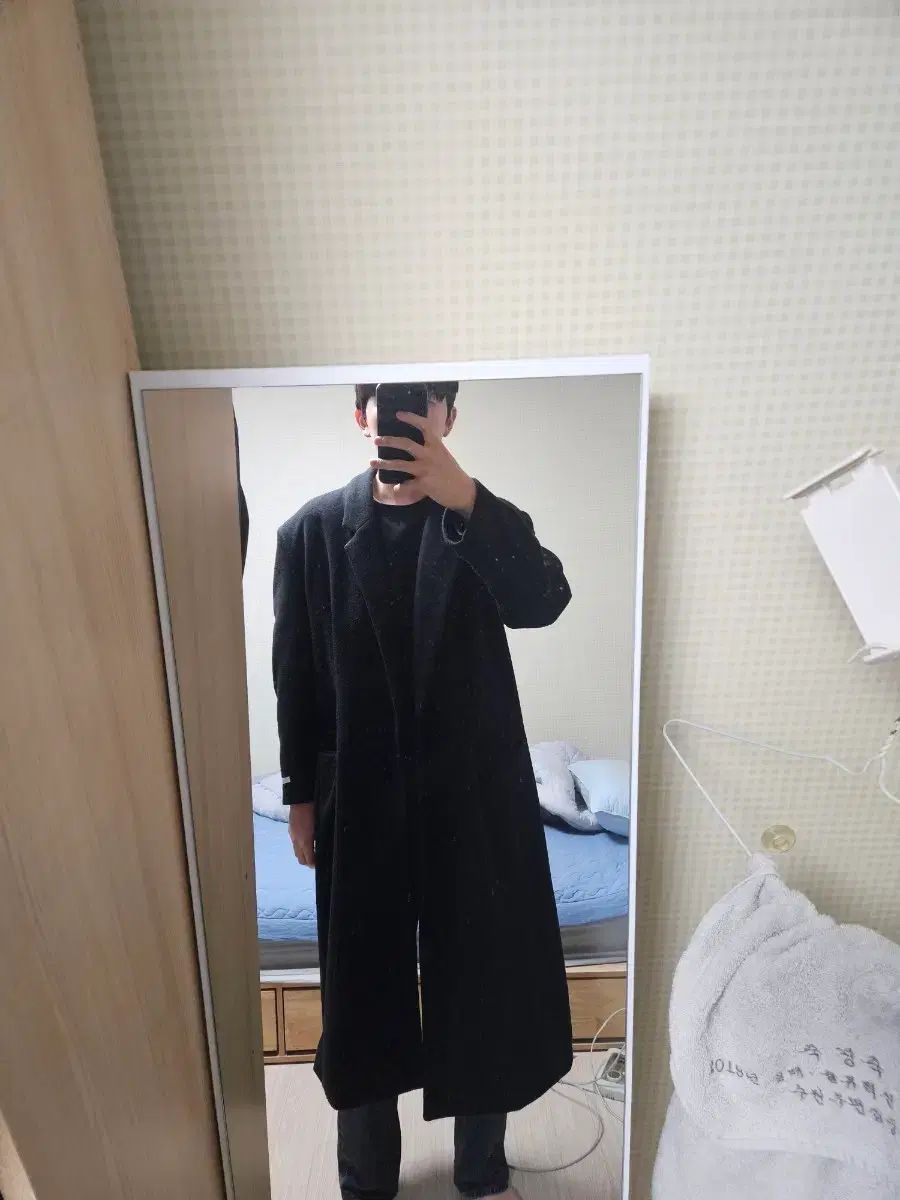 ヌアール ロング丈コート 128 cm