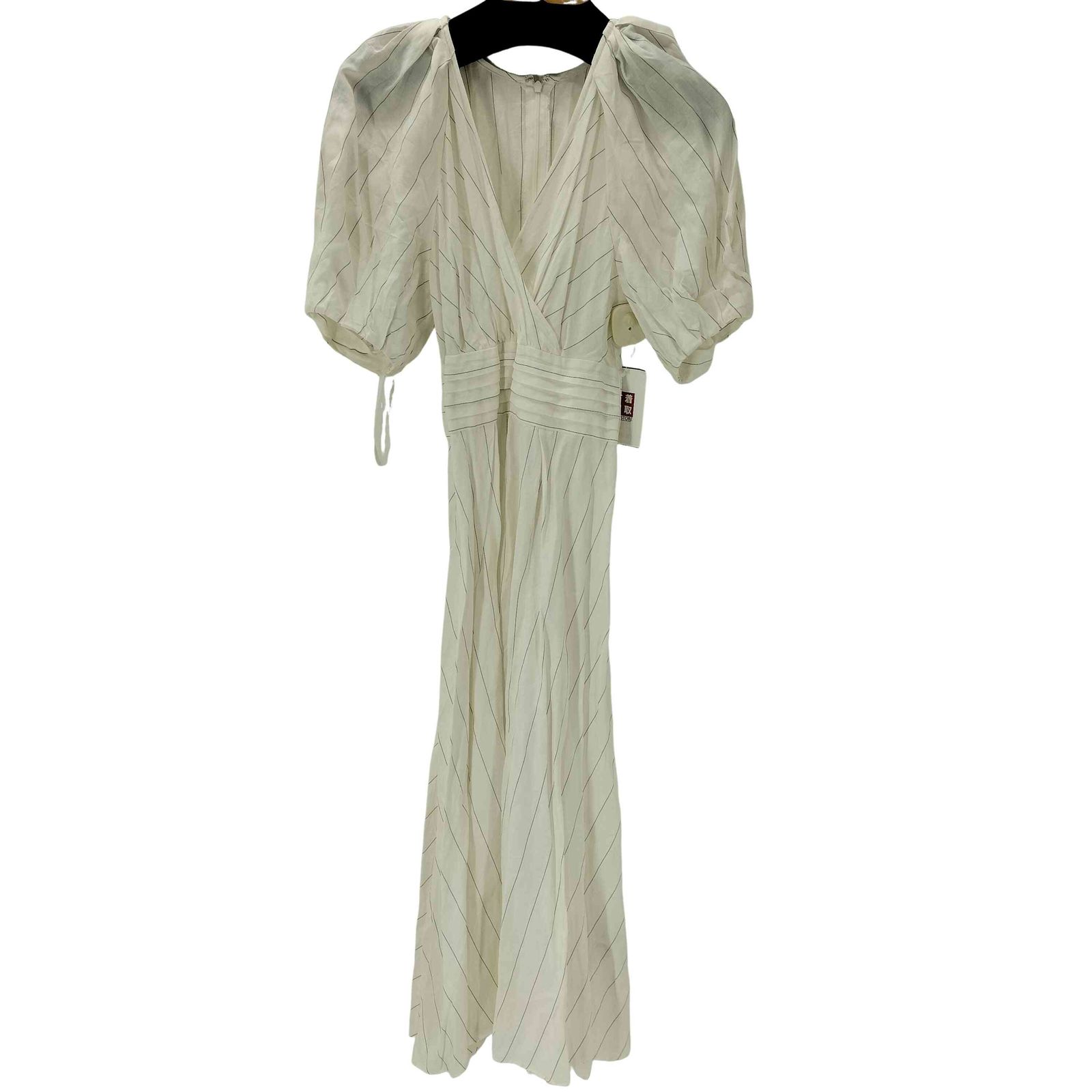 フレイアイディー FRAY I.D アセテートリネンカシュクールワンピース