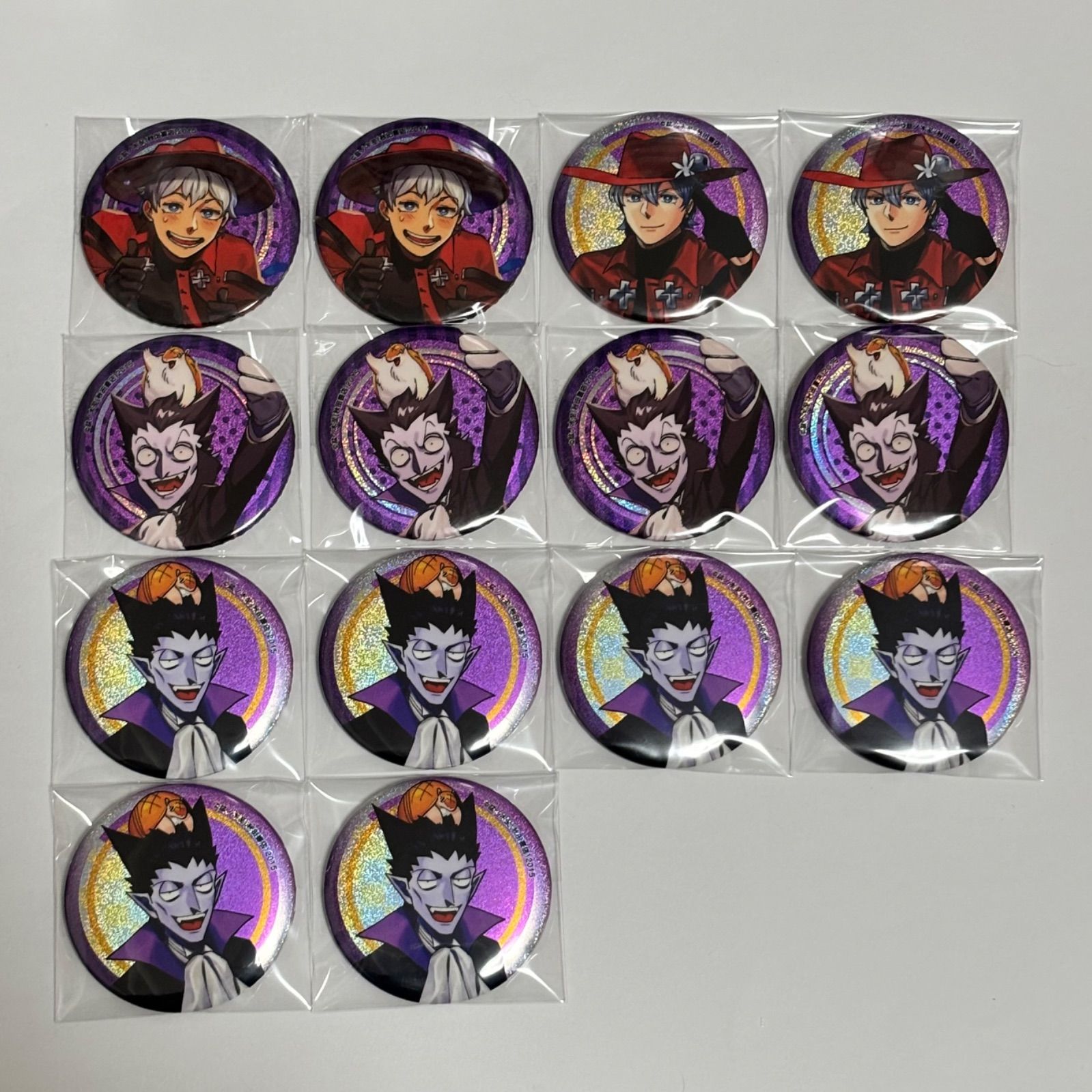 コミケ コミックマーケット 特典缶バッジ 吸血鬼すぐ死ぬ