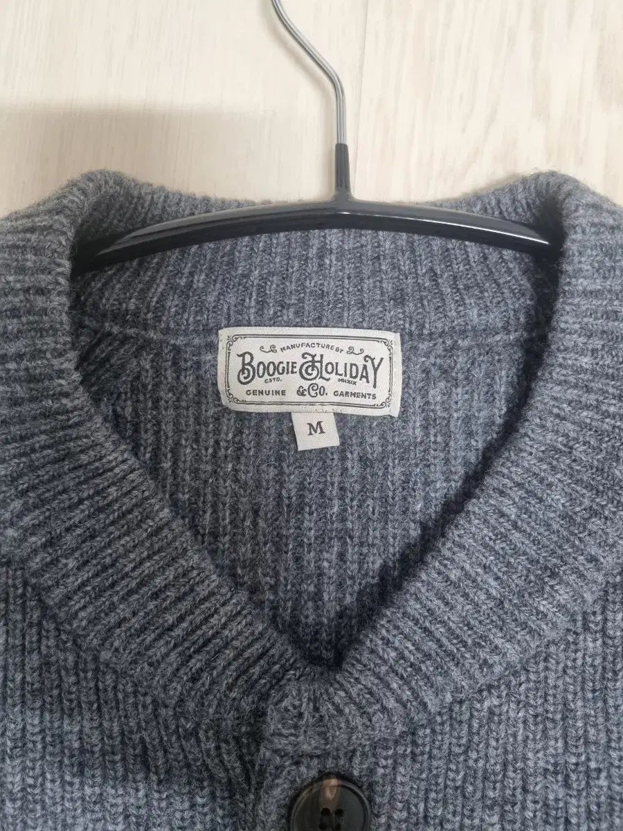 ブギーホリデー カーディガン グレーM