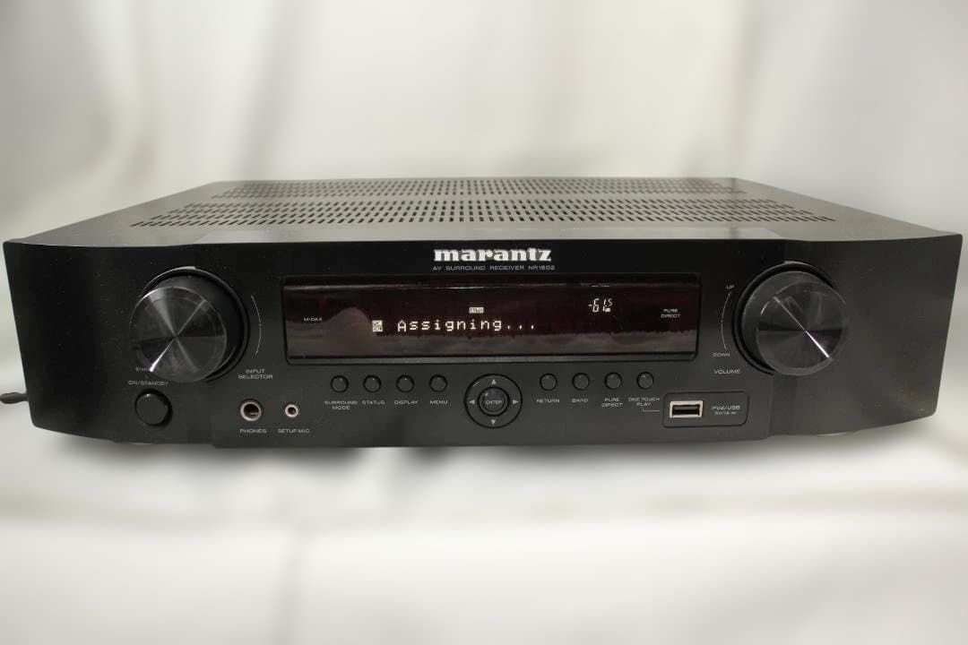 marantz AVアンプNR1601 サラウンドレシーバー ブラック マランツ