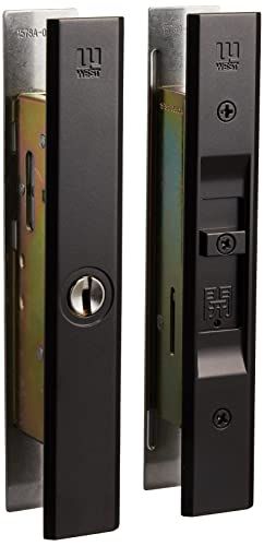 迅速に発送 ウエスト West ディンプルシリンダー 万能取替引戸錠 キー5本セット ブロンズ 333-S 2305-BT 1組 11 eed 923