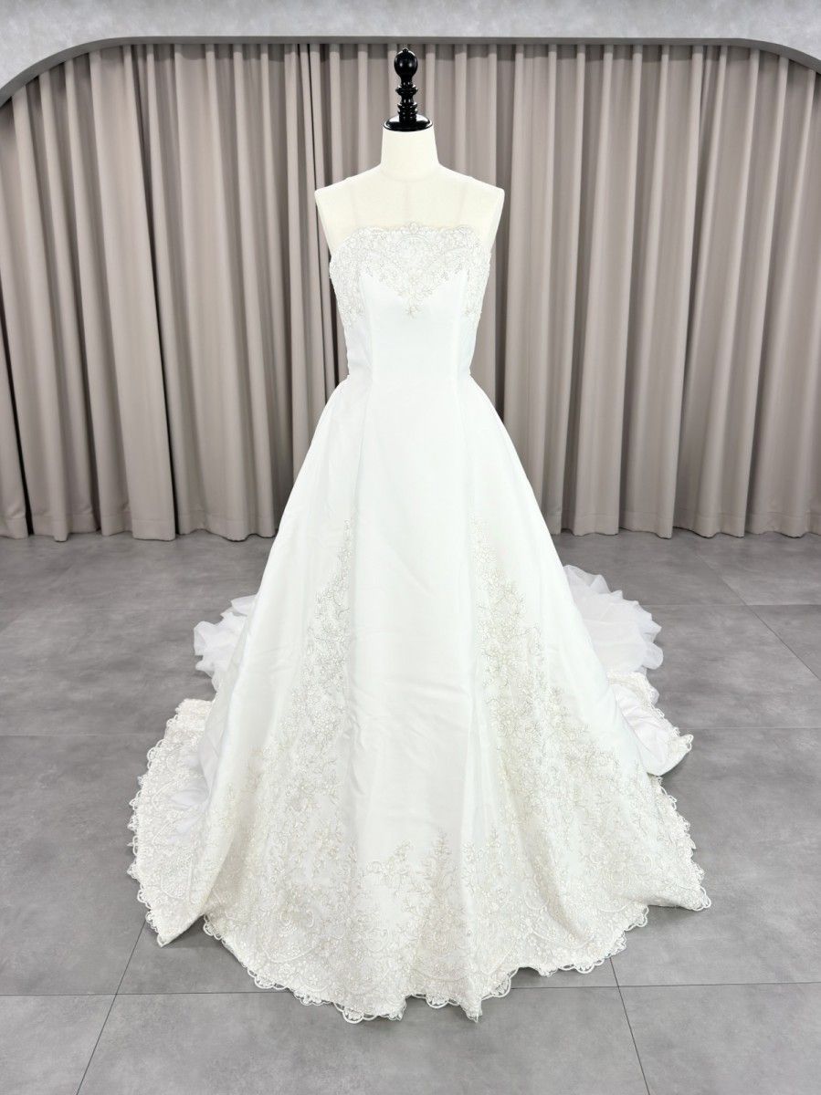 25年新作ドレス Vieux Paris ヴュ・パリ ホワイト 11号 25年新作ドレス