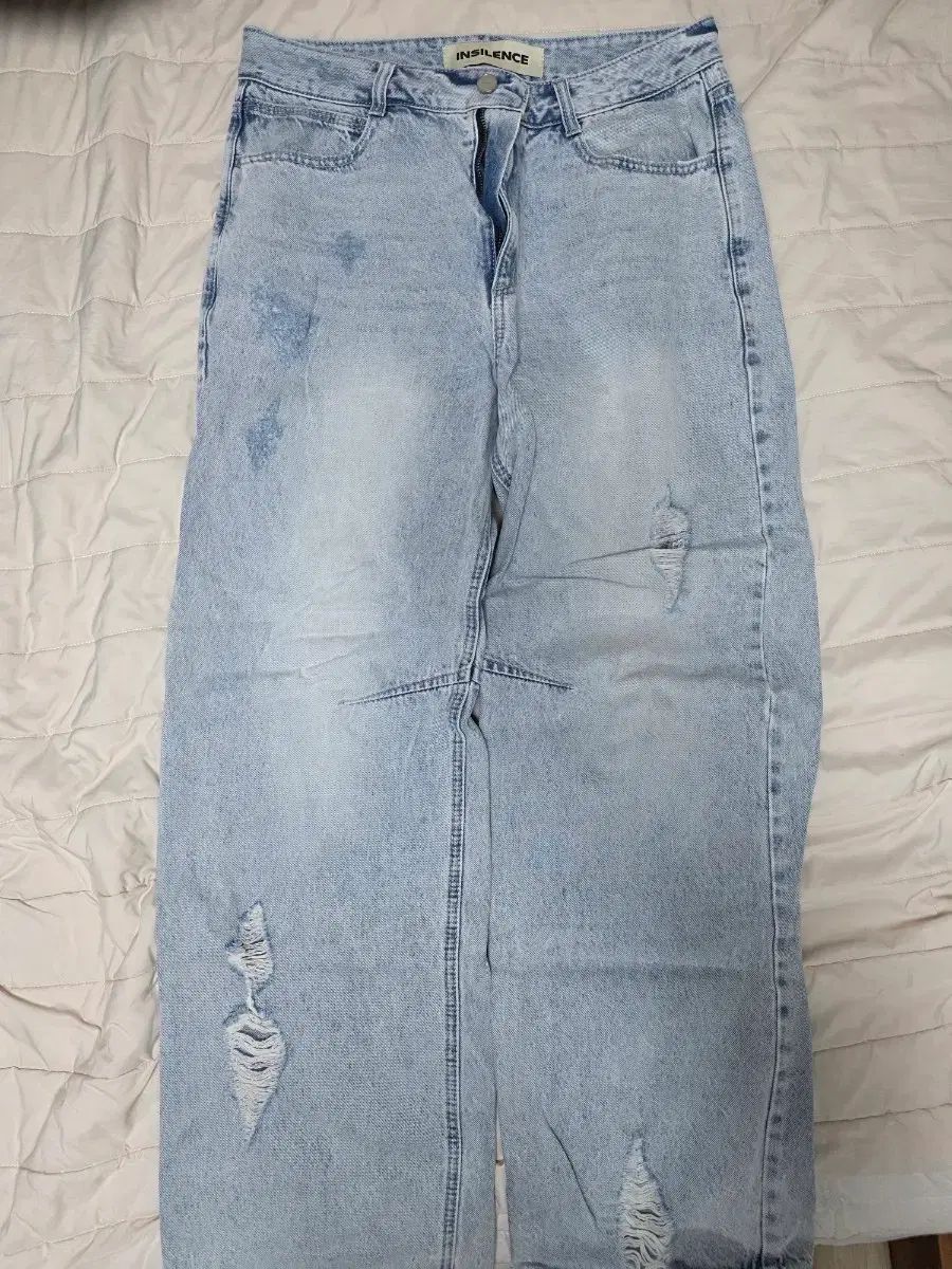 XTONZ チェック シャツ ダメージ ズボン 2点