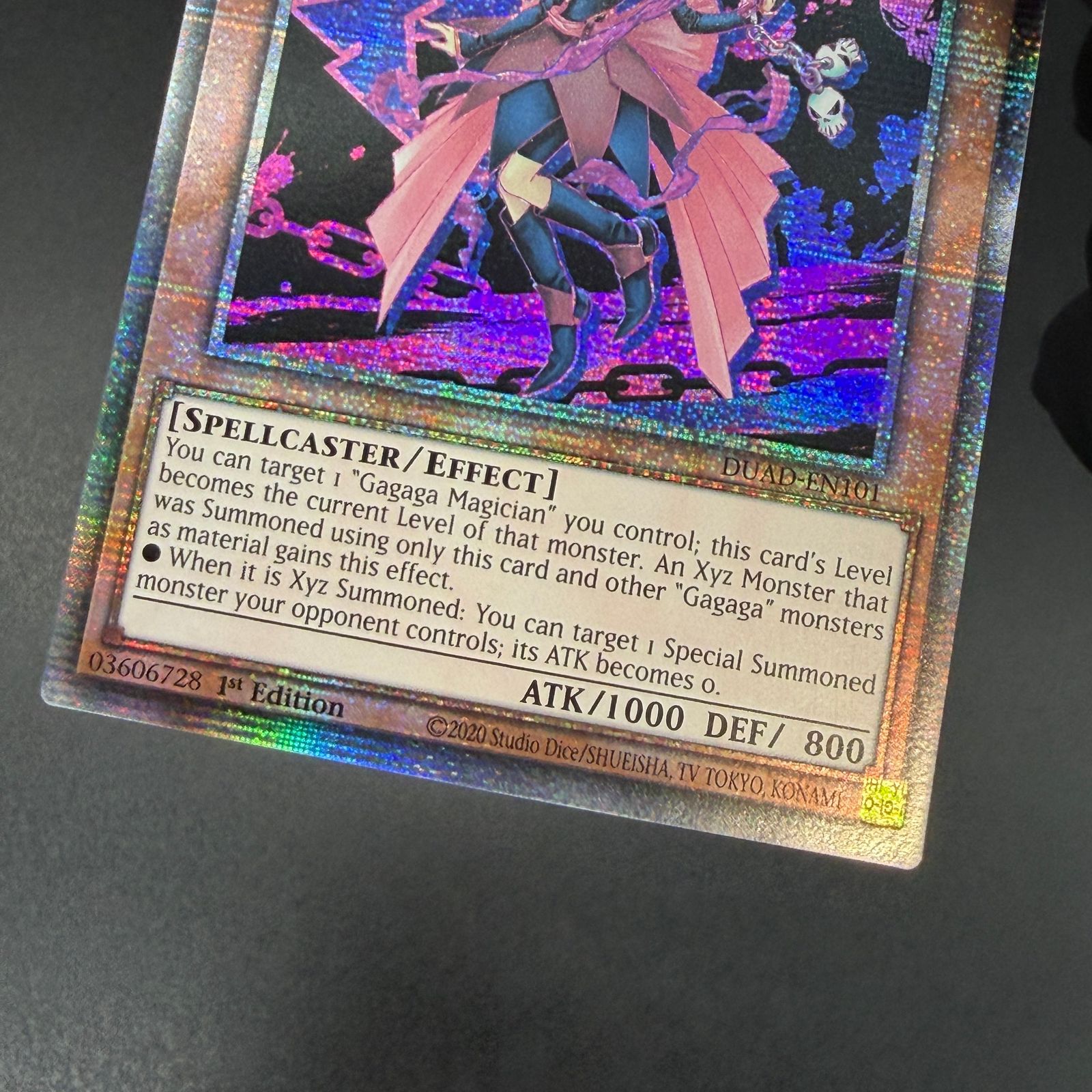 遊戯王 ガガガガール/スターライト/英語/1st/EU版 A - メルカリ