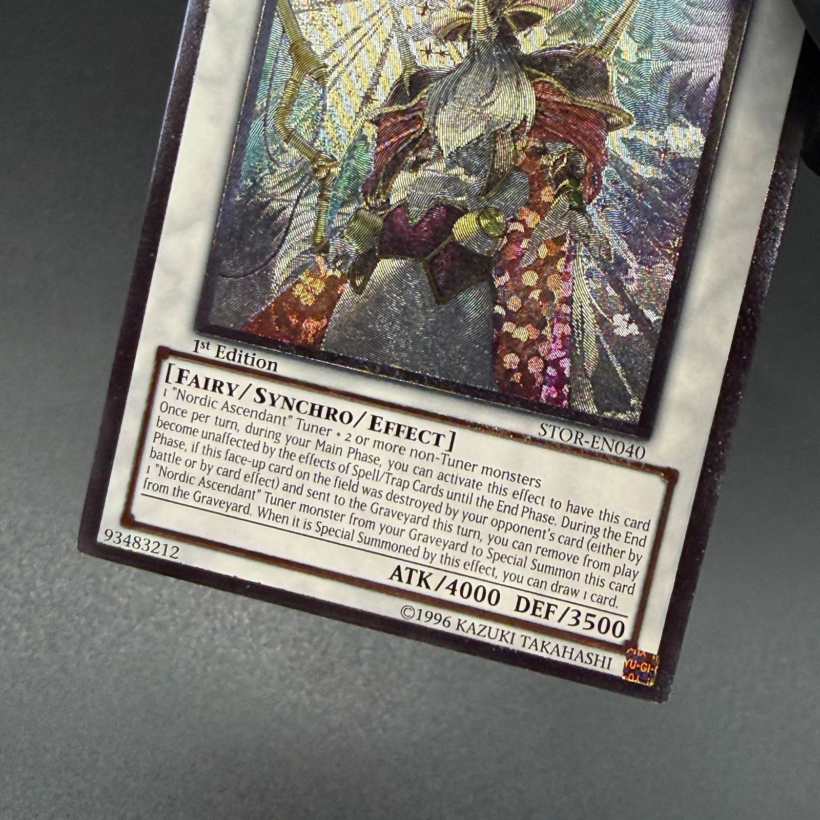 PSA8 遊戯王 極神聖帝オーディン 英語版 1st 1EDゴースト　ホロ 遊戯王 極神聖帝オーディン/レリーフ/英語/1st/北米版 A - メルカリ