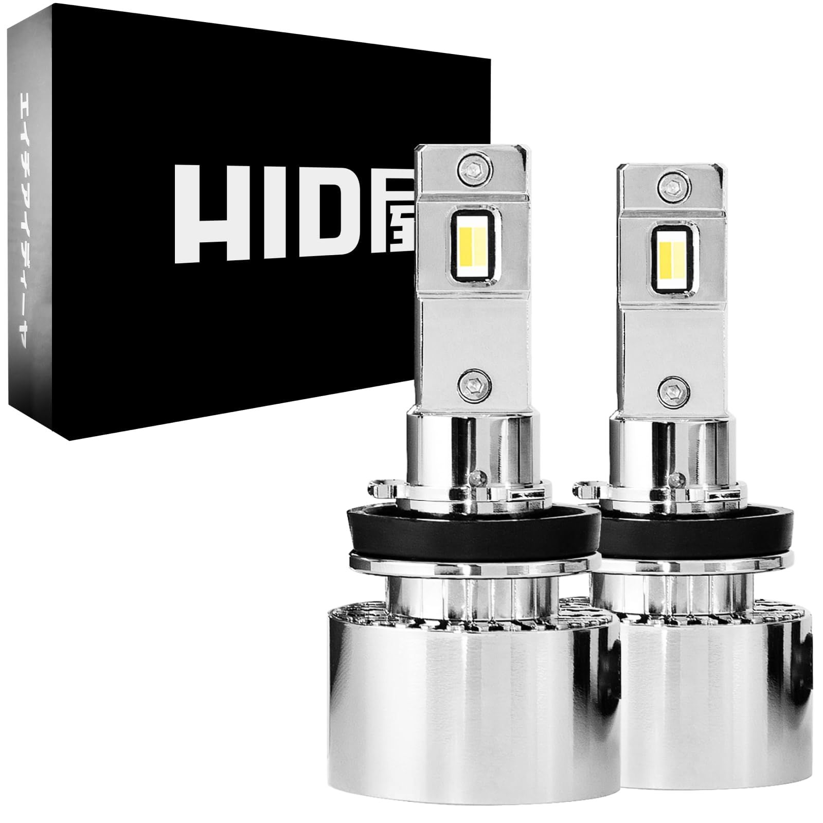 HID屋 H8 H11 H16 LED フォグランプ 2色切り替え ホワイト 白 