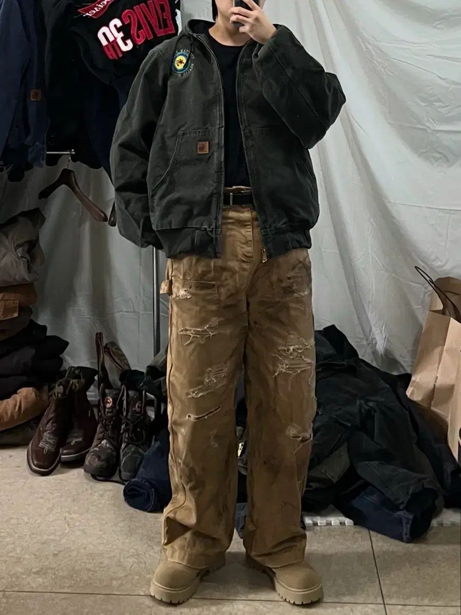 カーハート モースグリン アクティブ ジャケット きちんと感 テーラードジャケット 