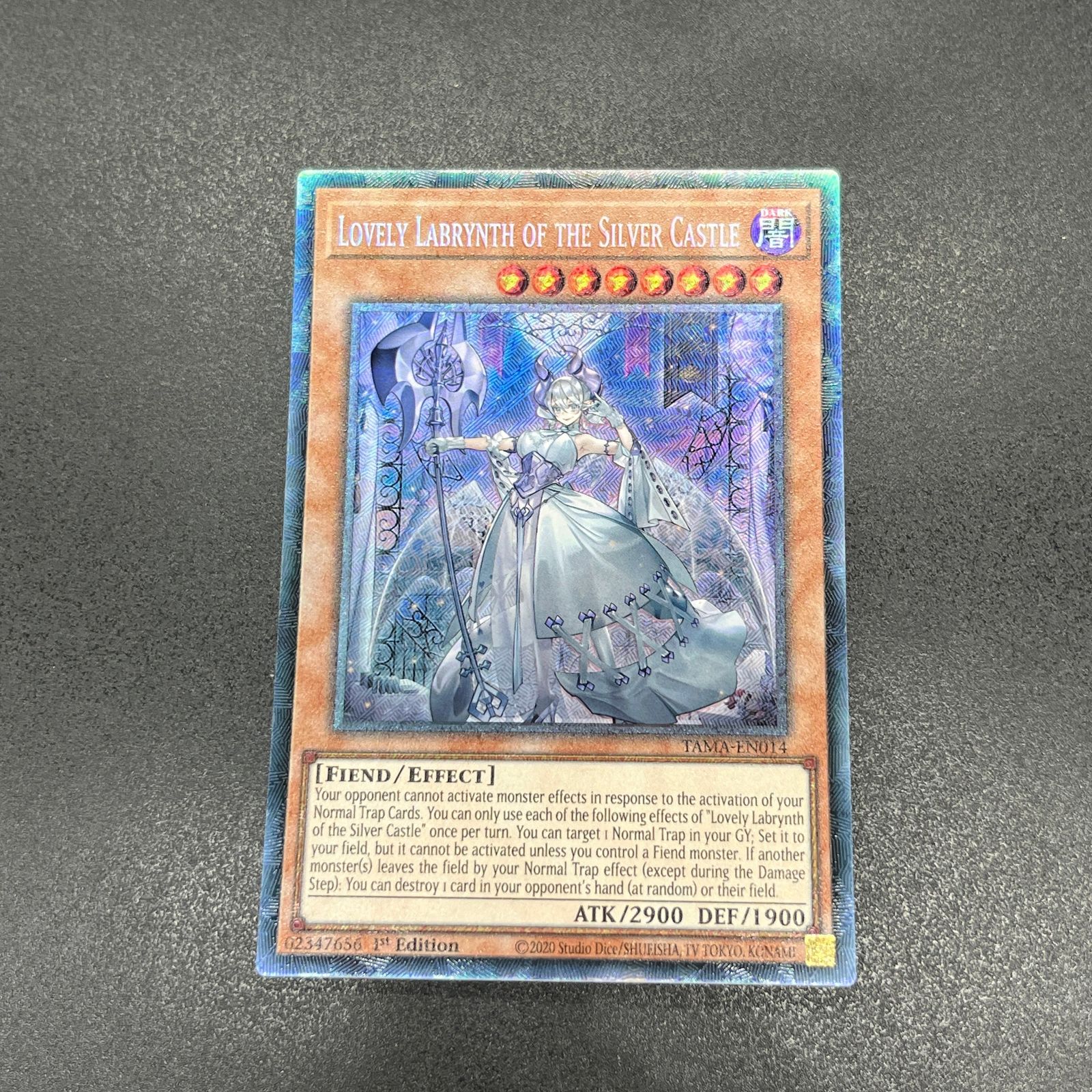 遊戯王　白銀の城のラビュリンス　コレクターズレア　英語版　1st 遊戯王 白銀の城のラビュリンス/コレクターズレア/英語/1st/EU版 A