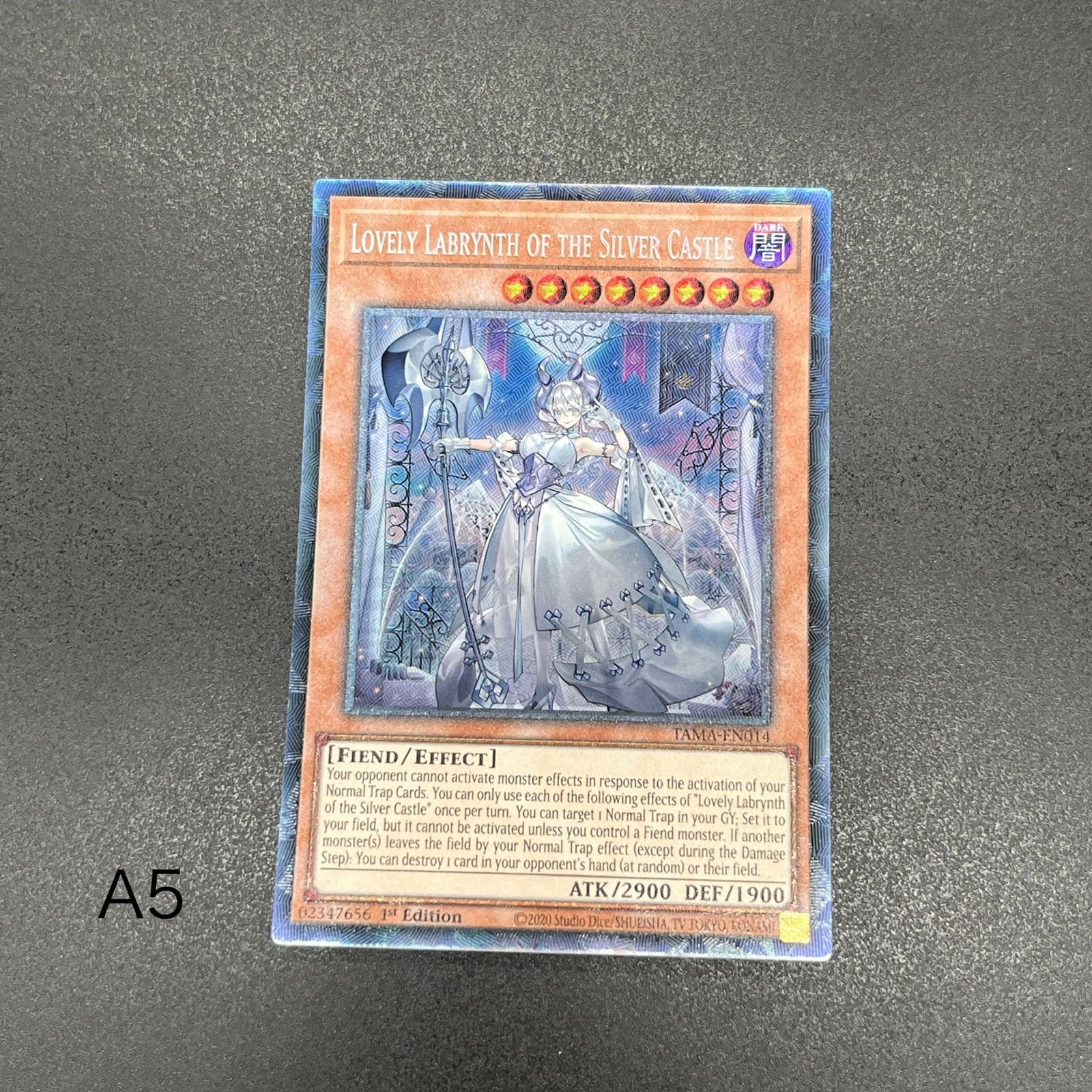 遊戯王 白銀の城のラビュリンス|コレクターズ |英語|1 st|EU版 A 5