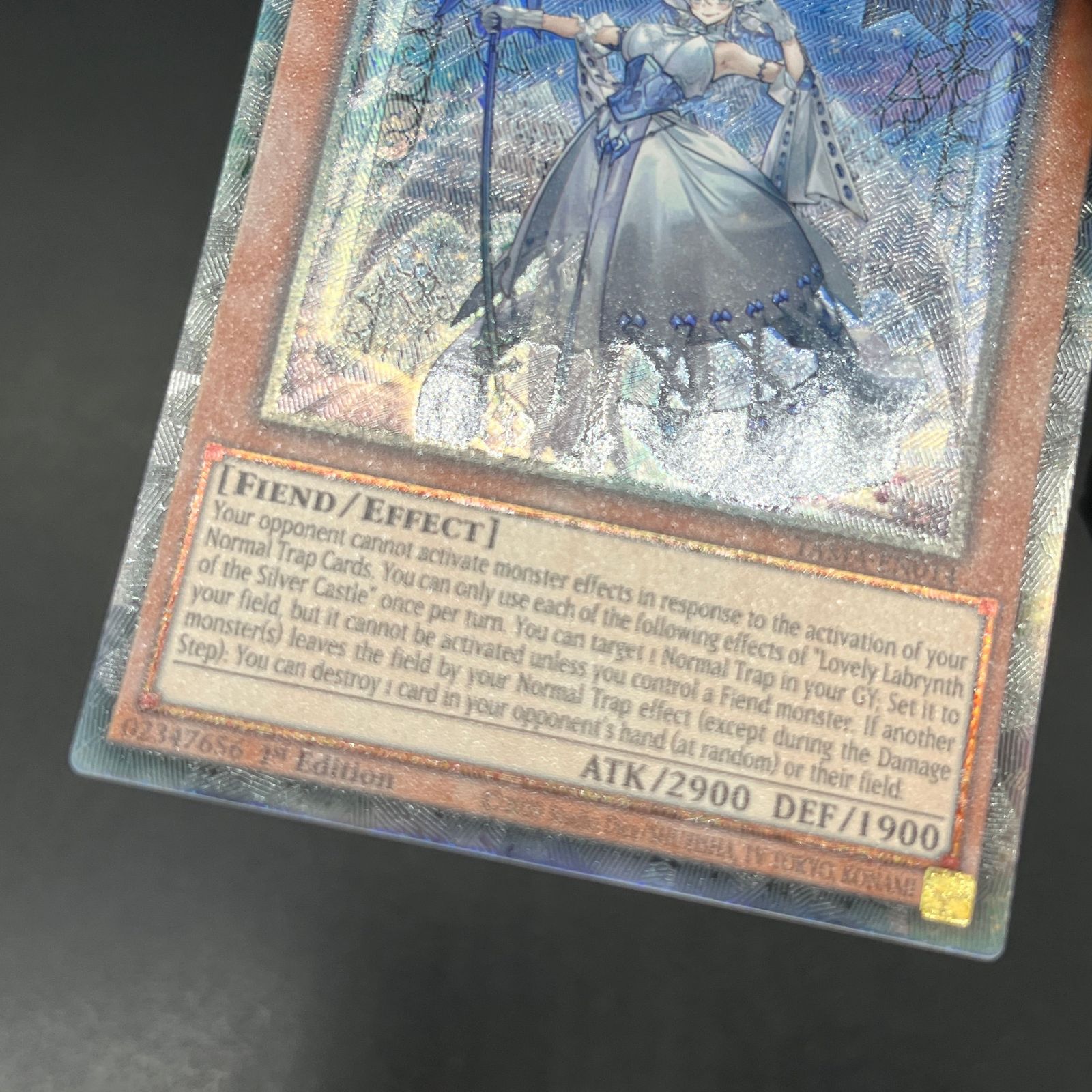 ars10+ars10 セット　白銀の城のラビュリンス コレクターズレア　英語版 遊戯王 白銀の城のラビュリンス コレクターズレア 英語版 EU