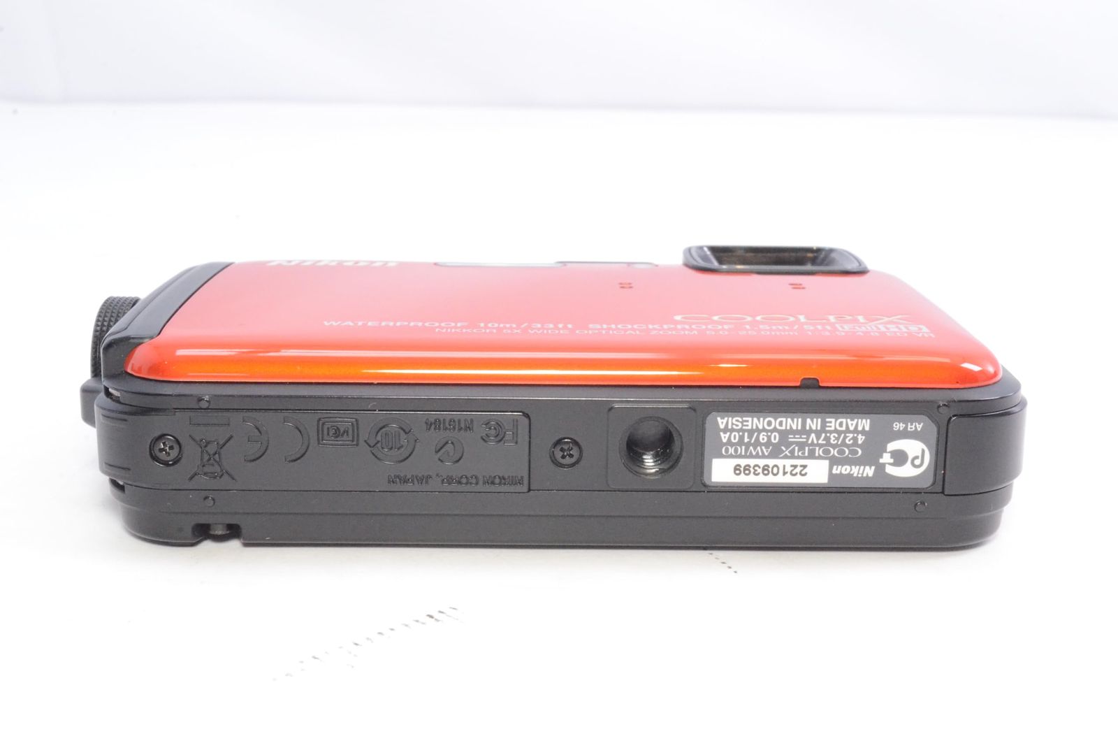 Nikon デジタルカメラ COOLPIX (クールピクス) AW100 サンシャイン