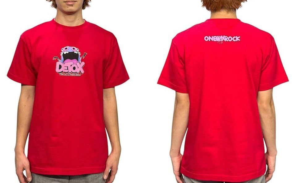 Detox ワンオク ツアーtシャツ ONE OK ROCK ワンオク DETOX 2025
