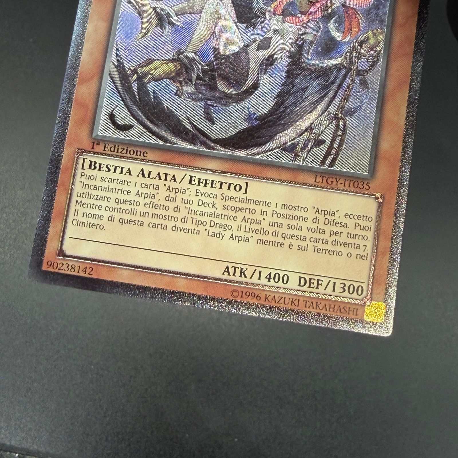 遊戯王 薔薇の刻印 イタリア語版 レリーフ 1st 遊戯王 薔薇の刻印 イタリア語版 レリーフ 1st 遊戯王 薔薇の刻印