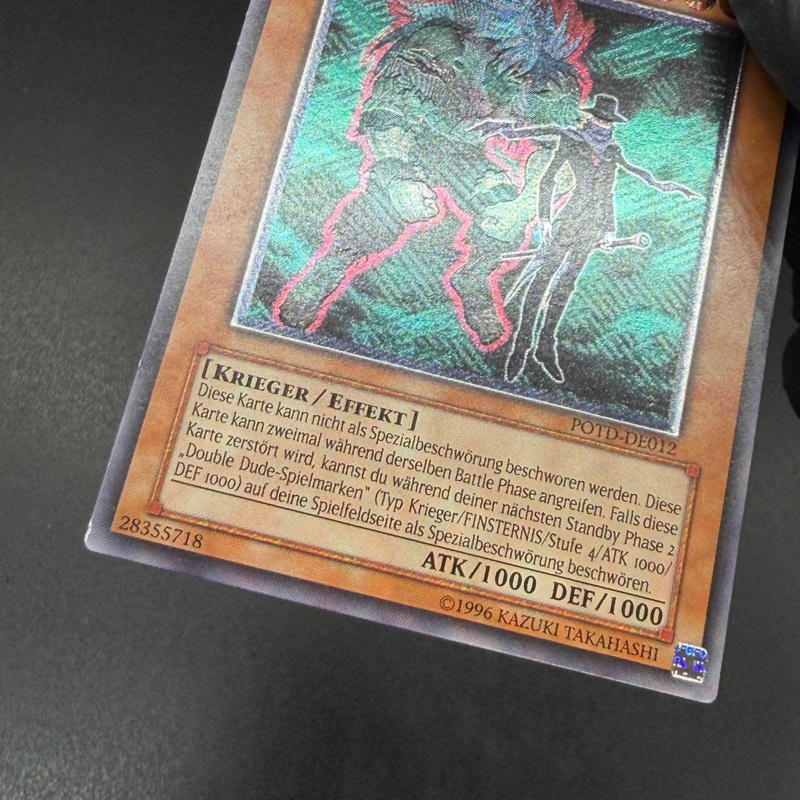 遊戯王 D－HERO ダブルガイ/レリーフ/ドイツ/EU版 A2 - メルカリ