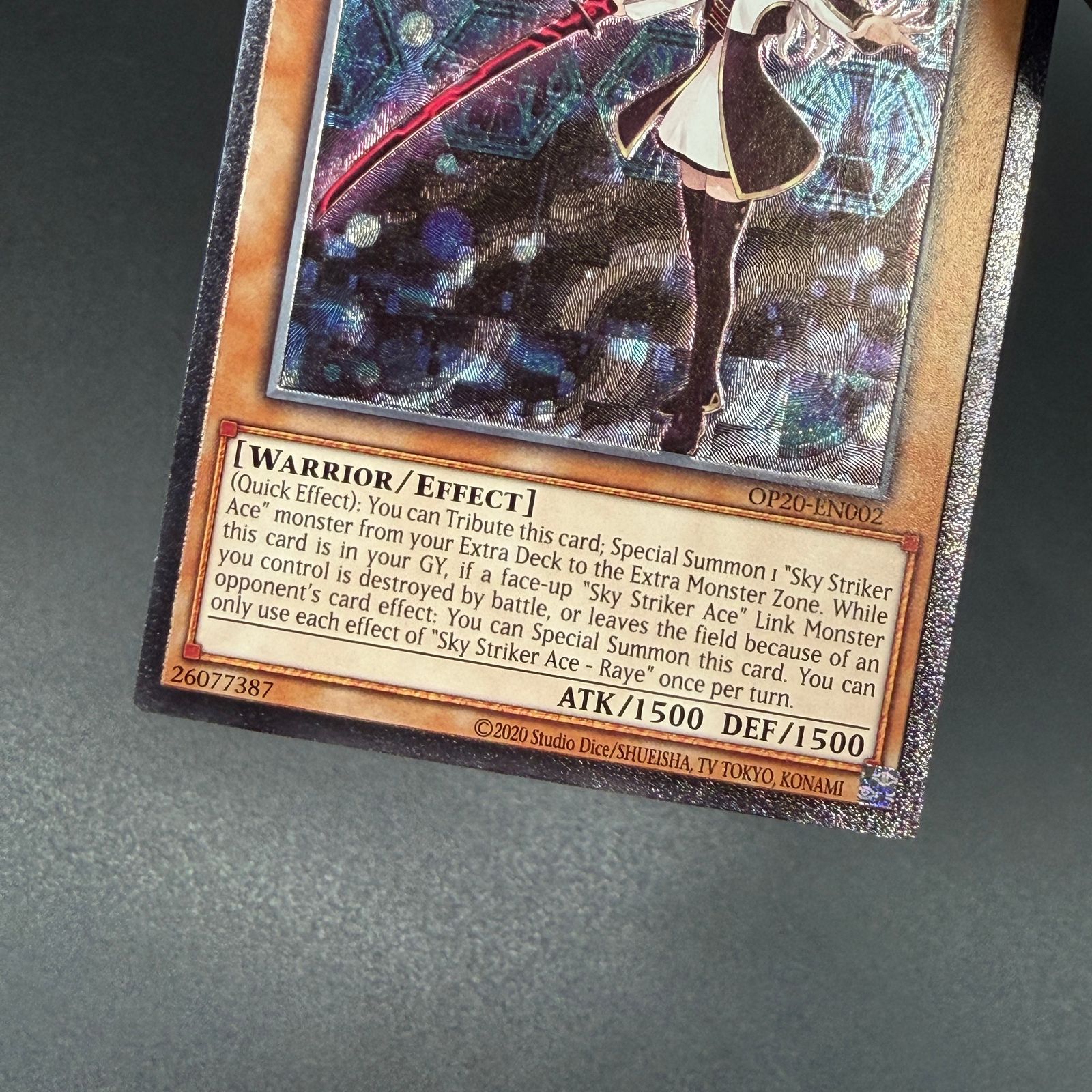 遊戯王 英語版レリーフ 遊戯王 閃刀姫−レイ/レリーフ/英語/EU版 A3 - メルカリ