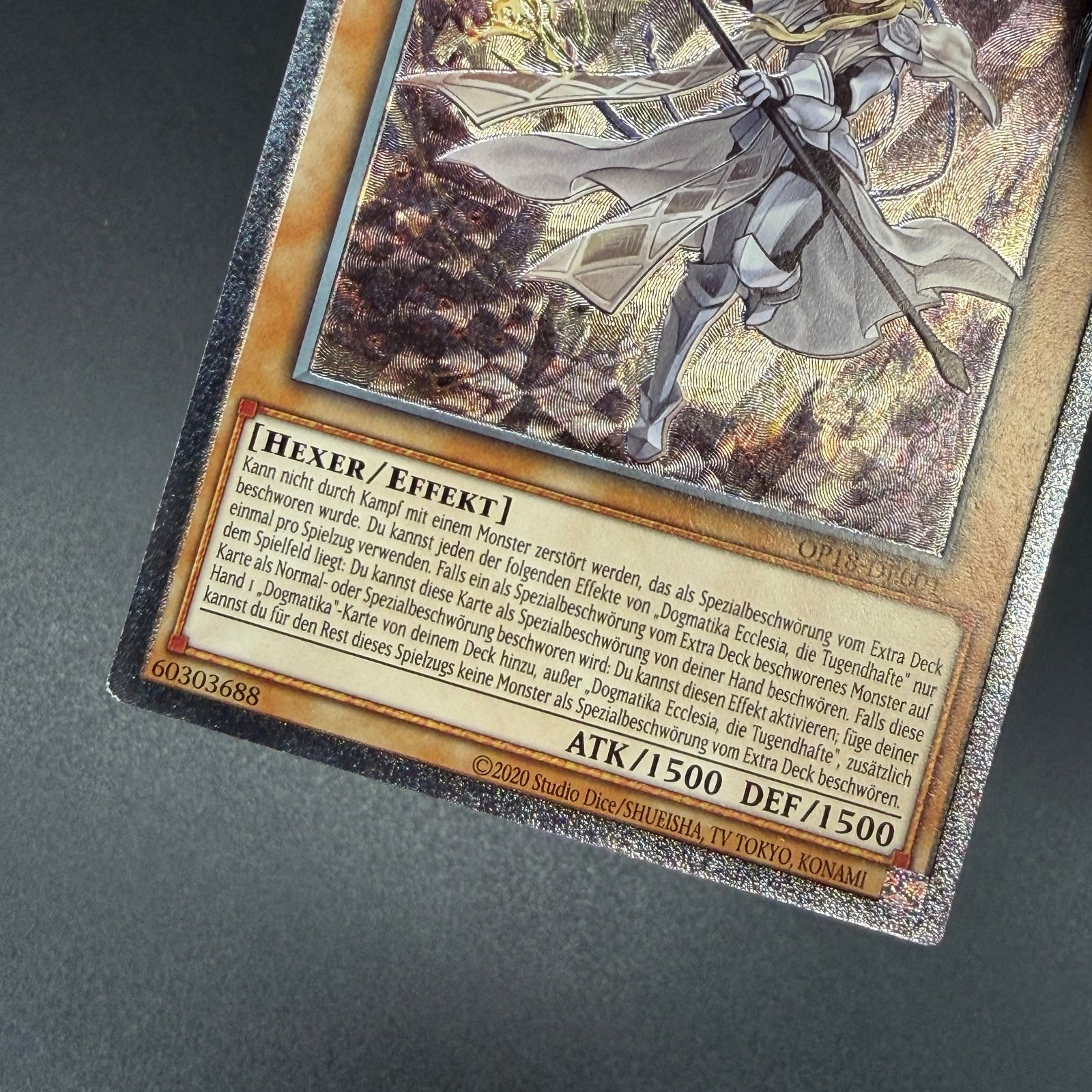 遊戯王 教導の聖女エクレシア/レリーフ/英語/EU版 A2 - メルカリ