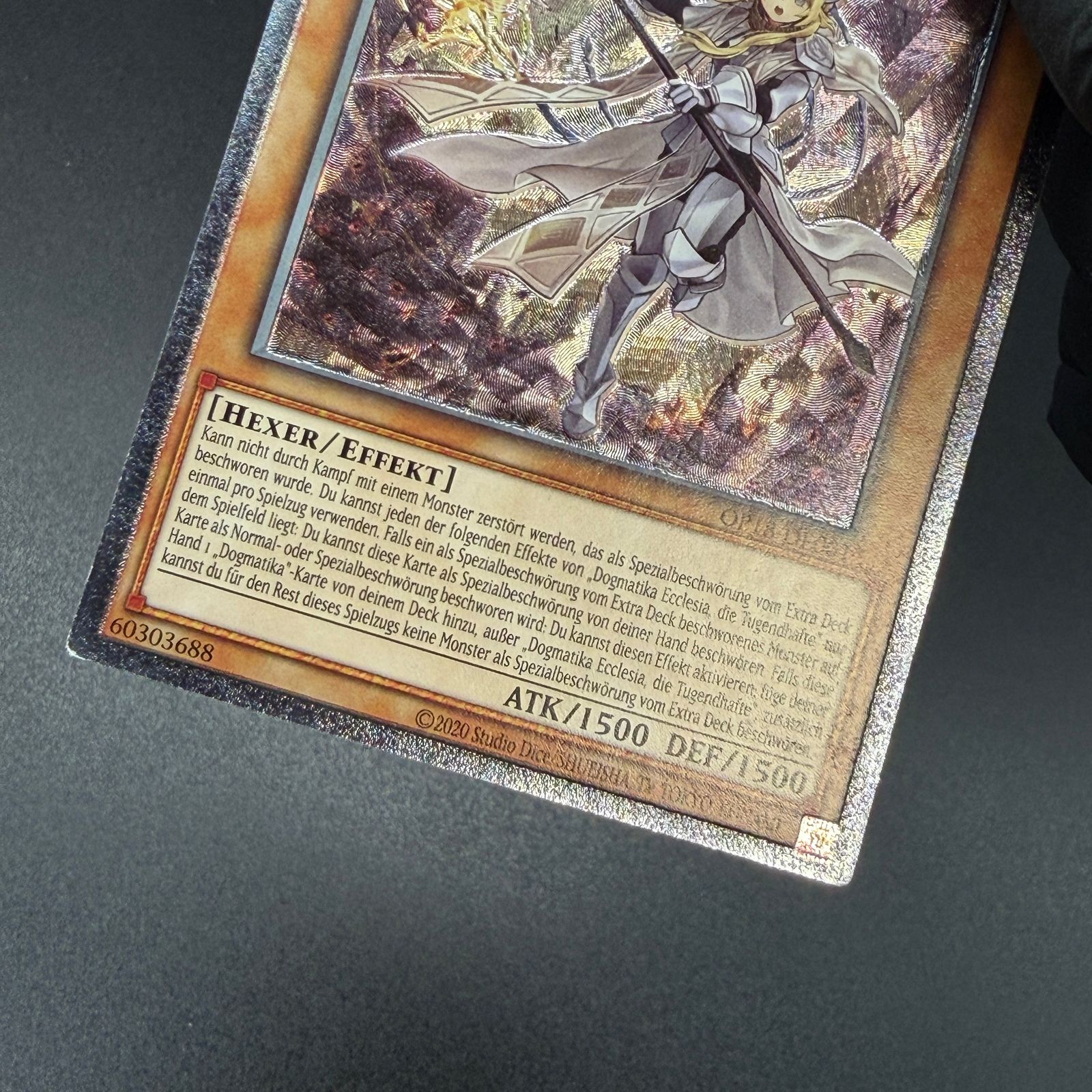 遊戯王 教導の聖女エクレシア ドイツ語版 EU OP18 レリーフ　psa9 遊戯王 教導の聖女エクレシア/レリーフ/英語/EU版 A‐2 - メルカリ