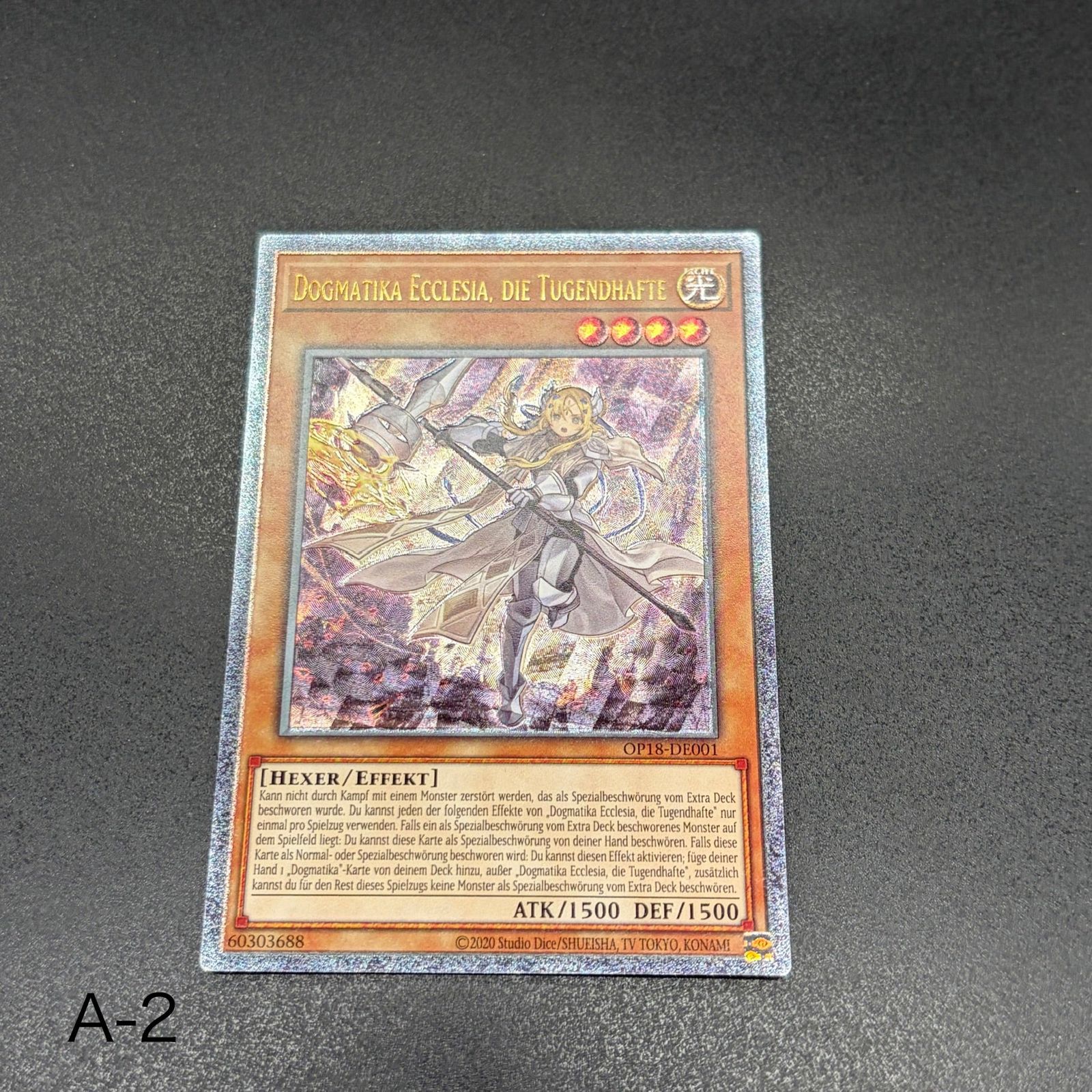 遊戯王 教導の聖女エクレシア ドイツ語版 EU OP18 レリーフ　psa9 遊戯王 教導の聖女エクレシア ドイツ語版 EU OP18 レリーフ psa9