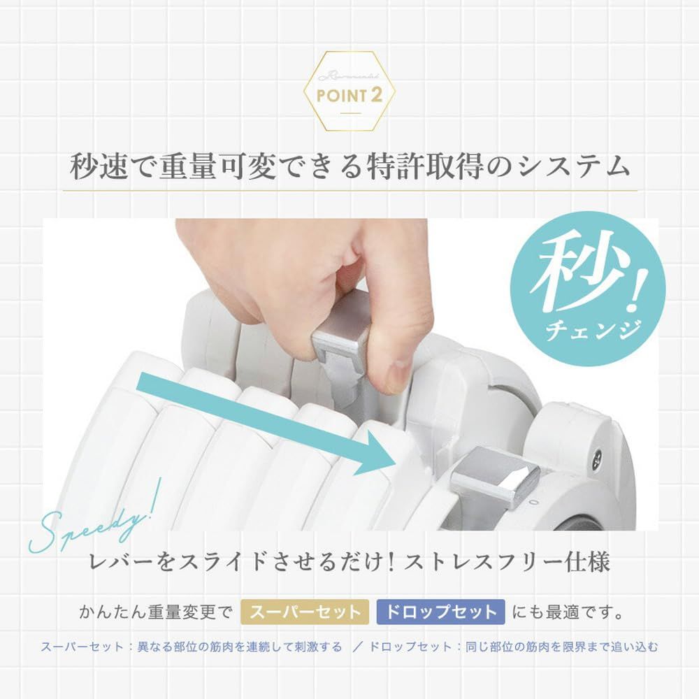 新品 BYZOOM FITNESS 可変式ダンベル ダンベル 可変式 5kg/10kg/12.5kg