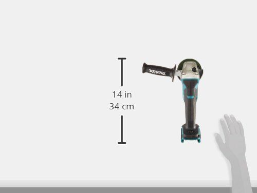 マキタ ディスクグラインダ18 V 100 mm パドルスイッチ型 バッテリ充電器別売 GA 408 DZ