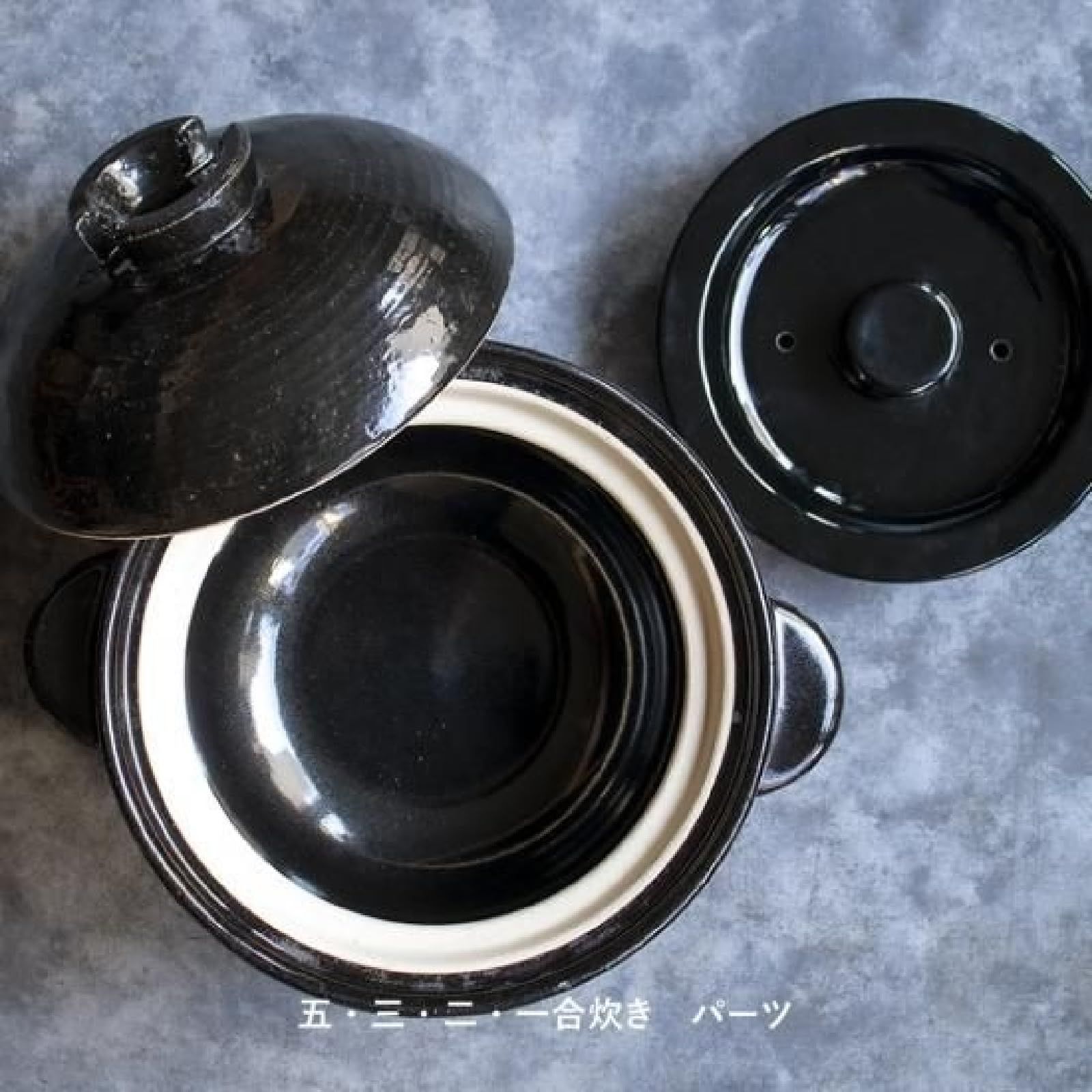 長谷園 かまどさん 土鍋 五合炊き 直径約26 高さ21 5 cm 伊賀焼 ご飯 炊飯 ごはん 炊き方レシピ付き 機能土鍋 ご飯鍋 炊飯鍋 日本製 長谷製陶 ACT 50