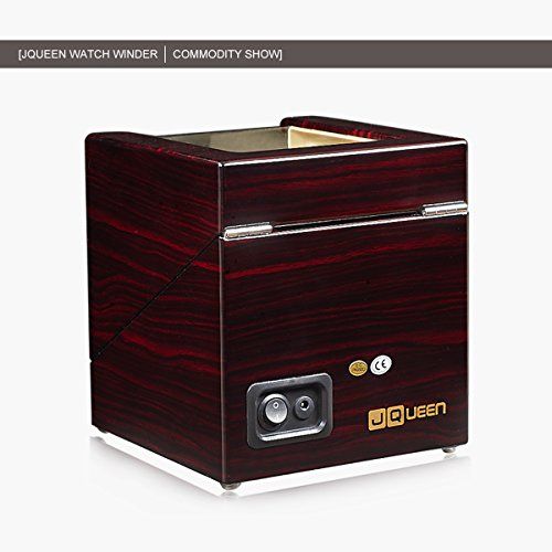  JQUEEN ワインディングマシーン 腕時計ワインダー 2本巻き ウォッチワインダー 自動巻き上げ機 マブチモーター 静音 木製 その他 キッチン 食器