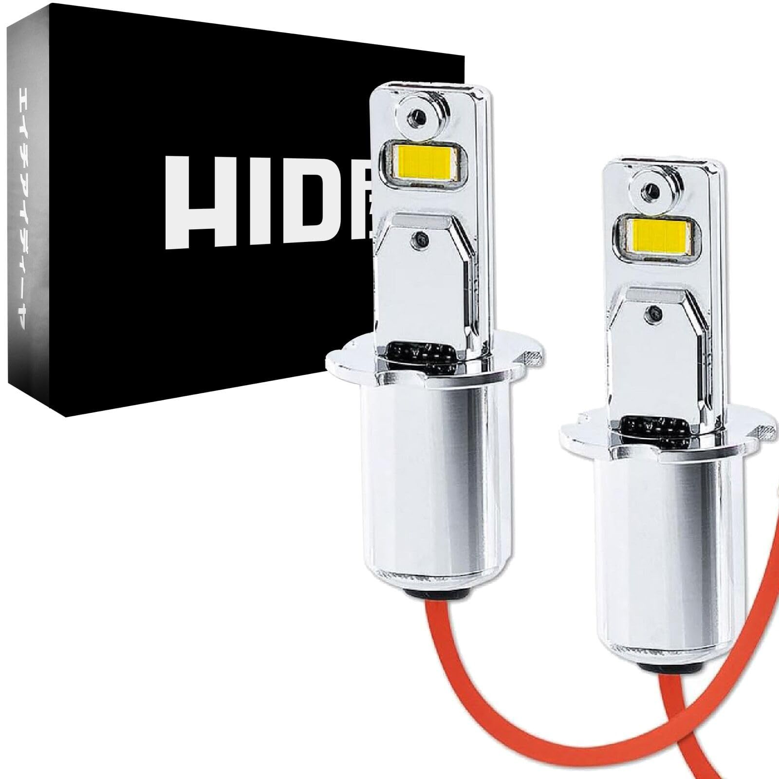 HID屋 フォグランプ LED H3 2色切り替え ホワイト 4000lm x ライム