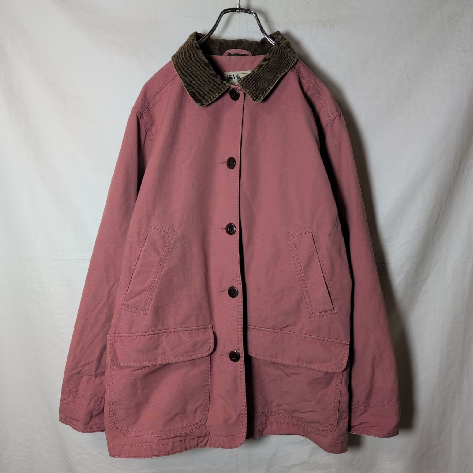 L.L.Bean/エルエルビーン】ダック地 襟コーデュロイ ハンティング