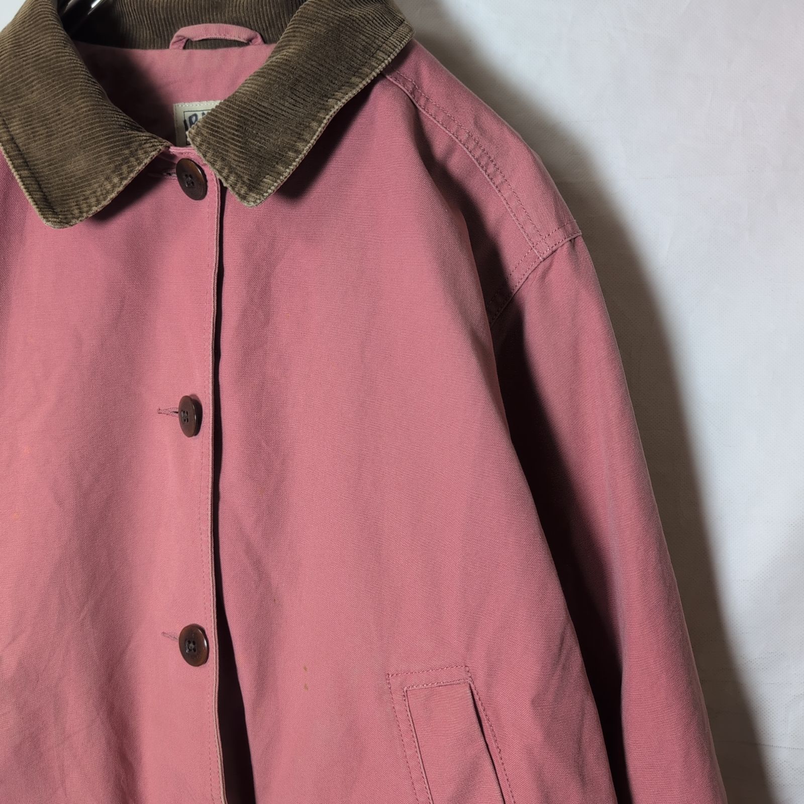 L.L.Bean/エルエルビーン】ダック地 襟コーデュロイ ハンティング