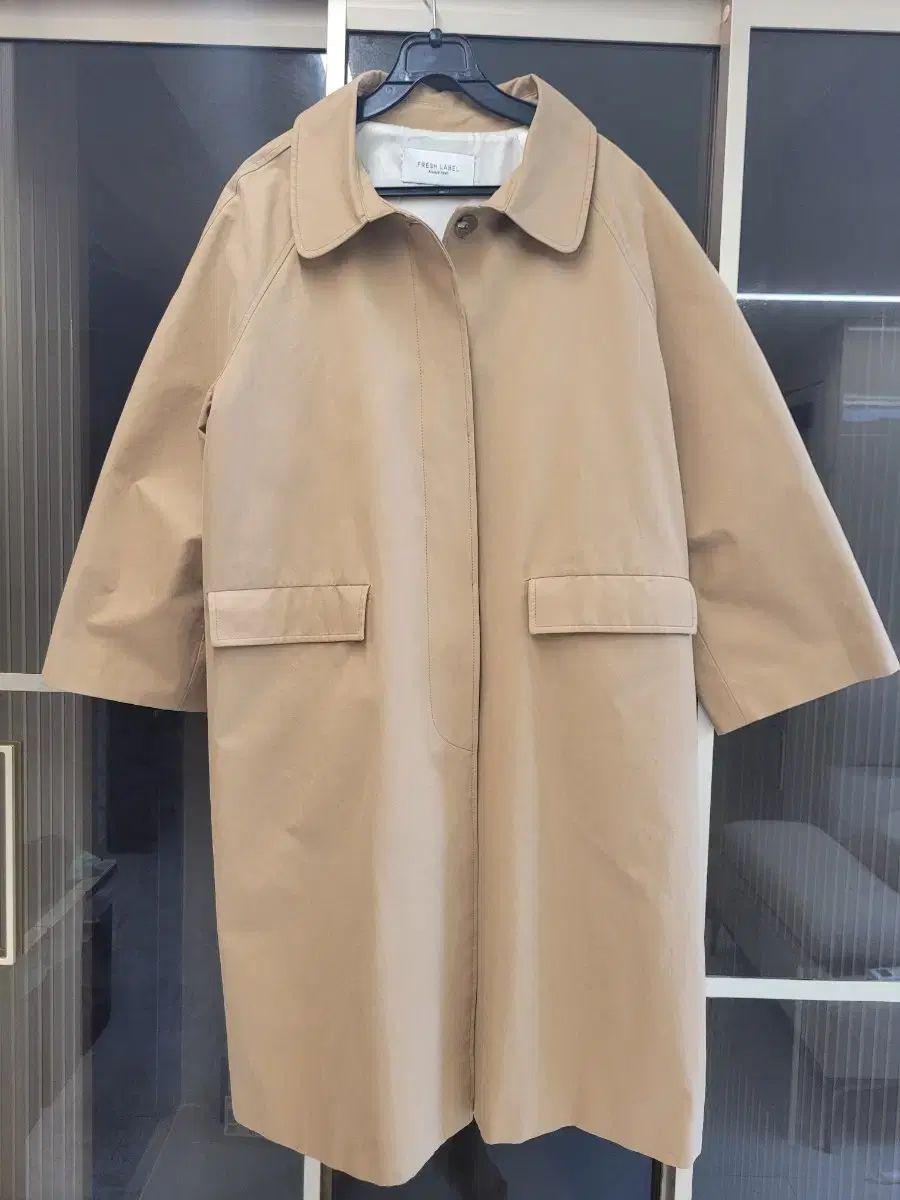 フレッシュラベル ベージュ ロング コート