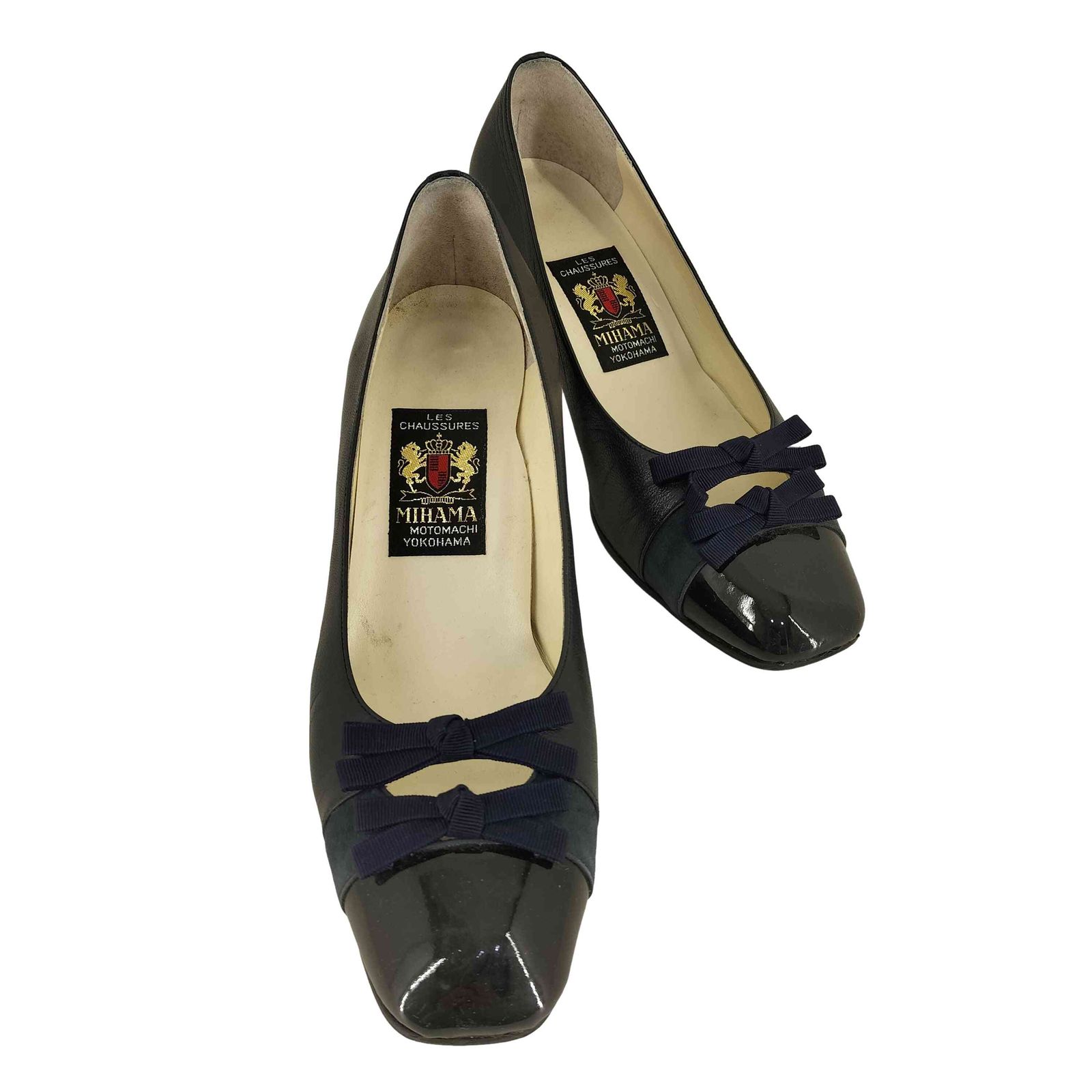 ミハマ MIHAMA リボン装飾 パンプス レディース JPN：24 - メルカリ