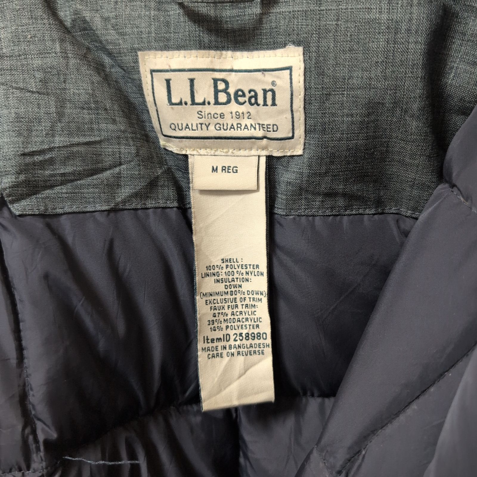 L.L.Bean/エルエルビーン】ダウン バクスター ステート パーカ f326 