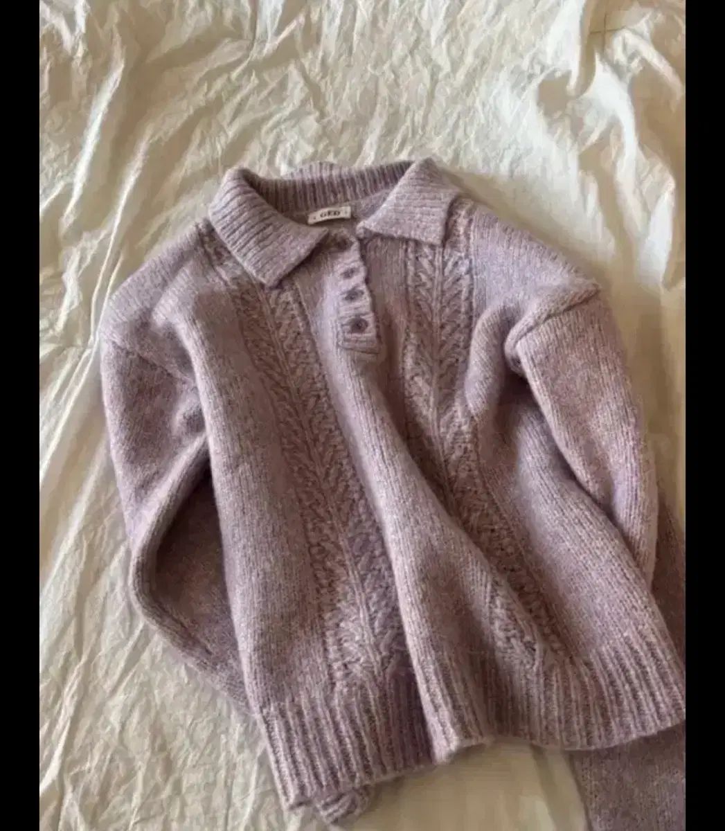  GED ライラック ニット soft bloom pullover 長袖 ニット セーター