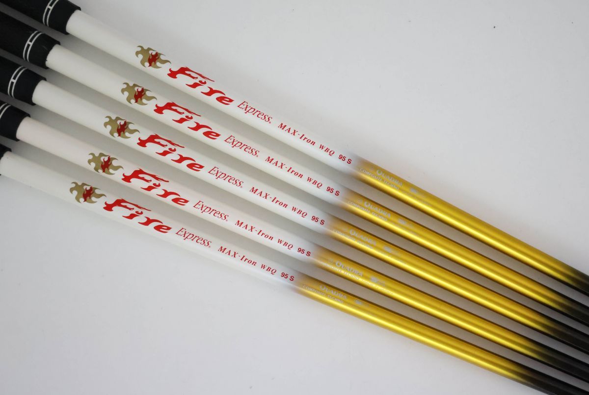 ● アイアン用 5本セット コンポジットテクノ Fire Express ファイアーエクスプレス MAX-Iron WBQ 95 S シャフト 84561