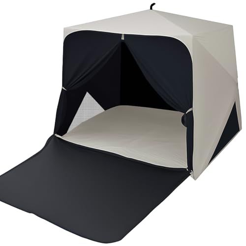 迅速に発送】Pasinaz ブラックコーティング ワンタッチ テント 傘型