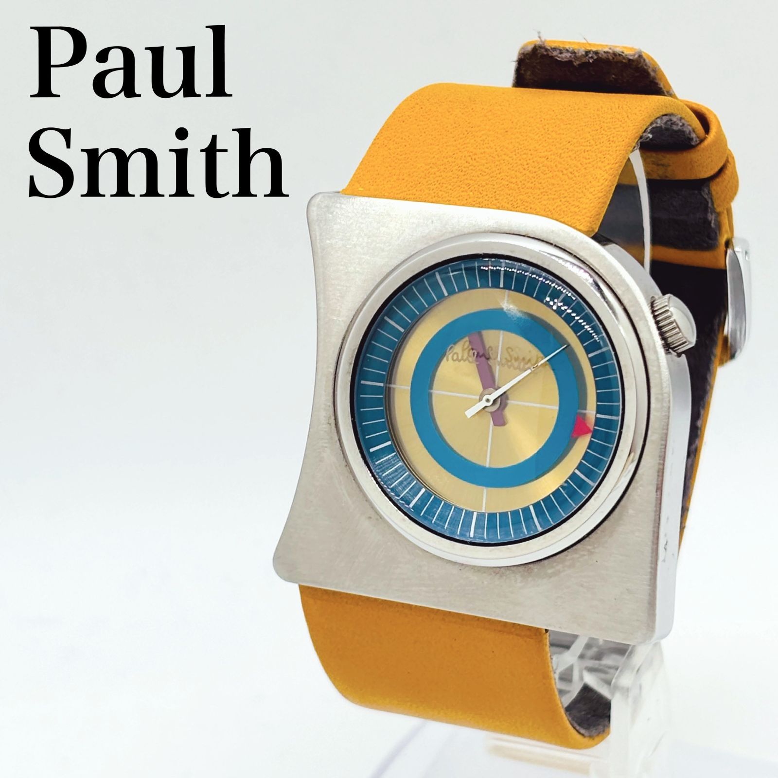 クーポンあり】レア ポールスミス 6038-H12611 アシンメトリー 腕時計