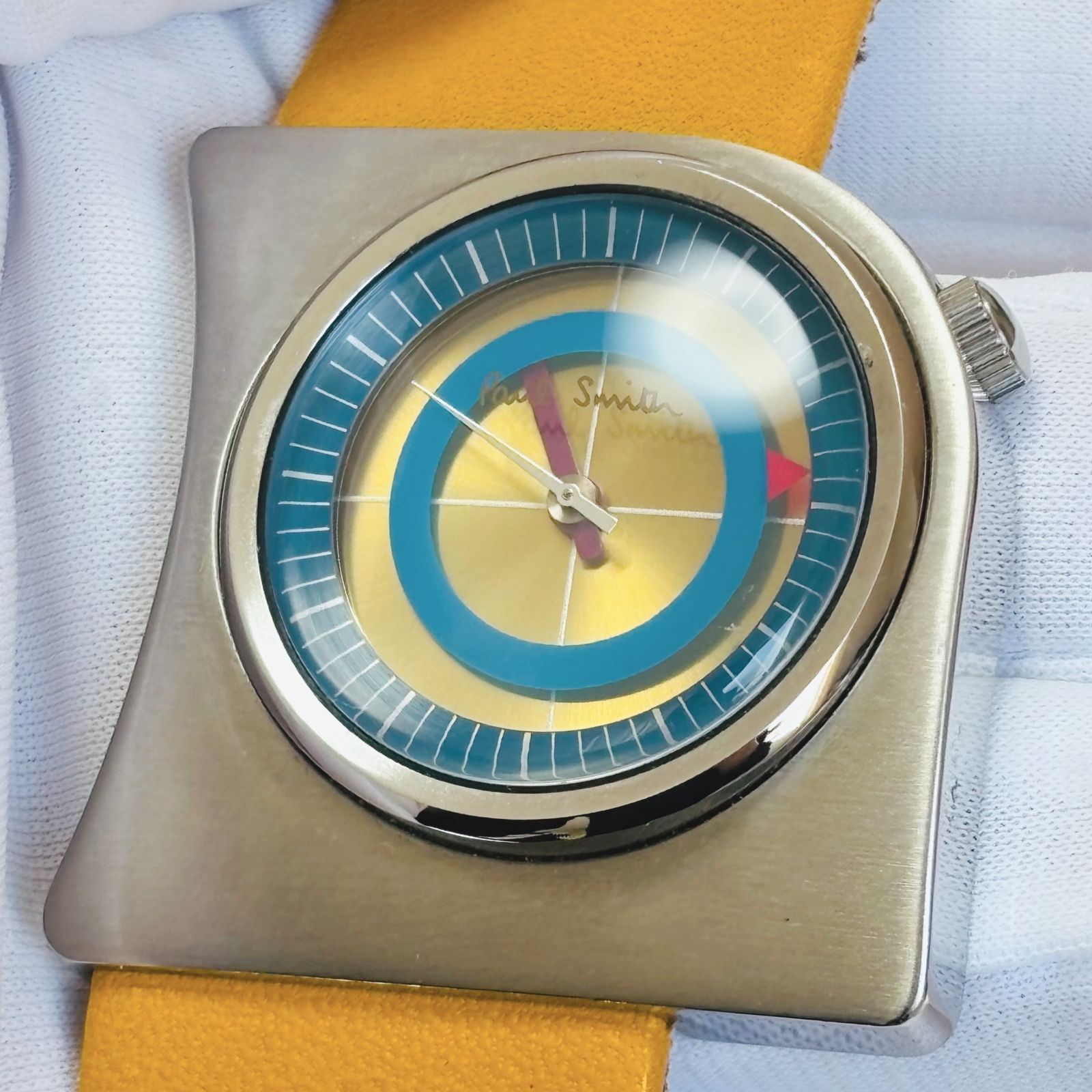 クーポンあり】レア ポールスミス 6038-H12611 アシンメトリー 腕時計