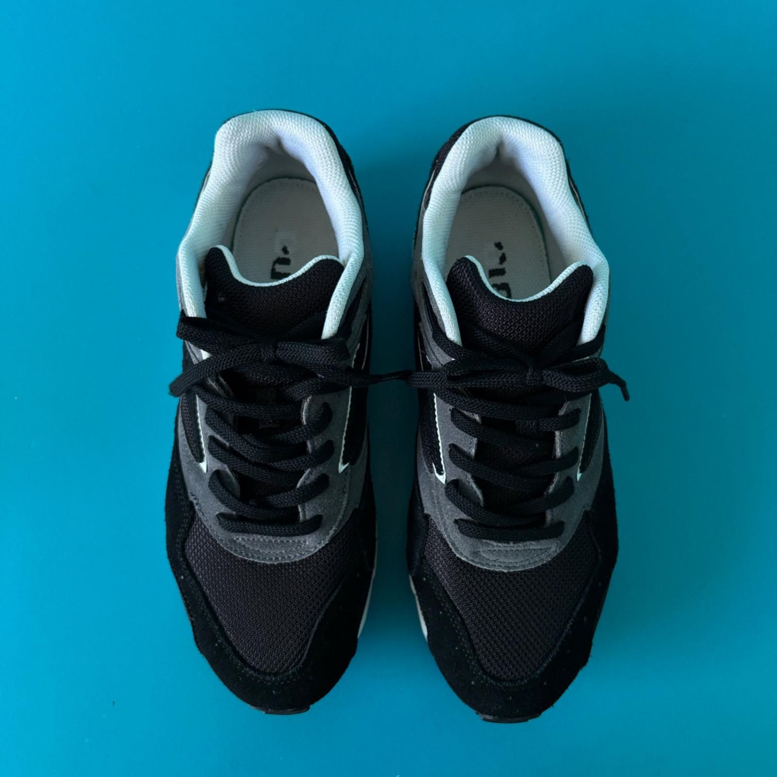  s 1 ミズノ コンテンダー 27 cm ブラック グレー スエード 復刻モデル スニーカー 靴