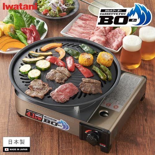 Iwatani イワタニ 岩谷 カセットフー BO- ケース付 カセットこんろ 防災 日本製 CB-AH-41 N m 6 fe 3195 e
