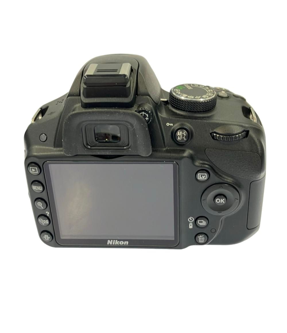 訳あり ニコン デジタル一眼レフカメラ D3200 ダブルズームキット