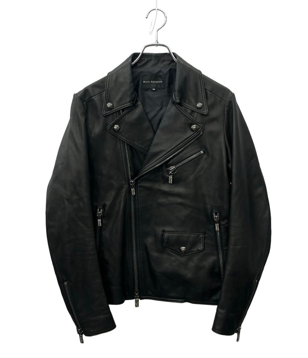 ダルタンボナパルト ライダースジャケット ダブル スパンコール カジュアル メンズ SIZE 48 L Dartin Bonaparto