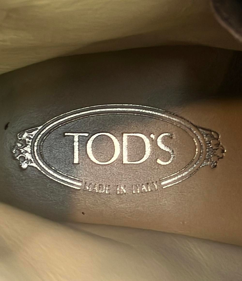  トッズ WGレースアップ アンクルブーツ スエード メンズ SIZE 8.5 L TOD’S その他 ブーツ 革靴